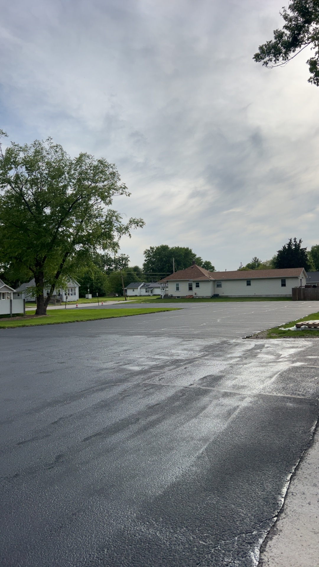 Commercial Lot Sealcoat